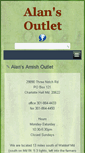 Mobile Screenshot of alansoutlet.com